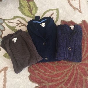Set of 3 sweater cardigans!